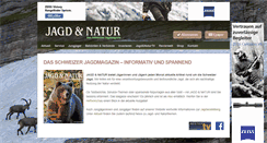 Desktop Screenshot of jagdnatur.ch
